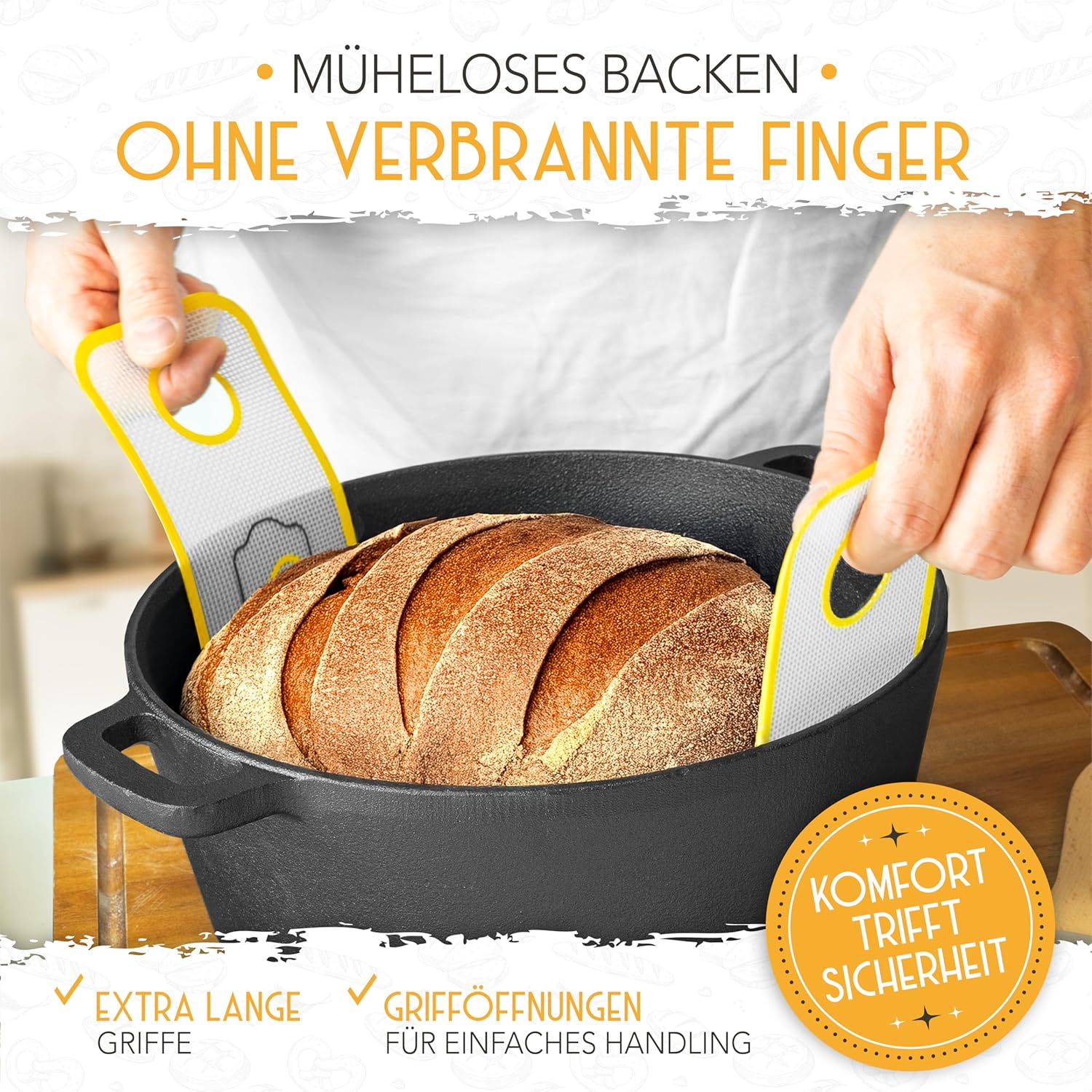 Brotschlingen aus Silikon einzeln oder im Vorteilspack