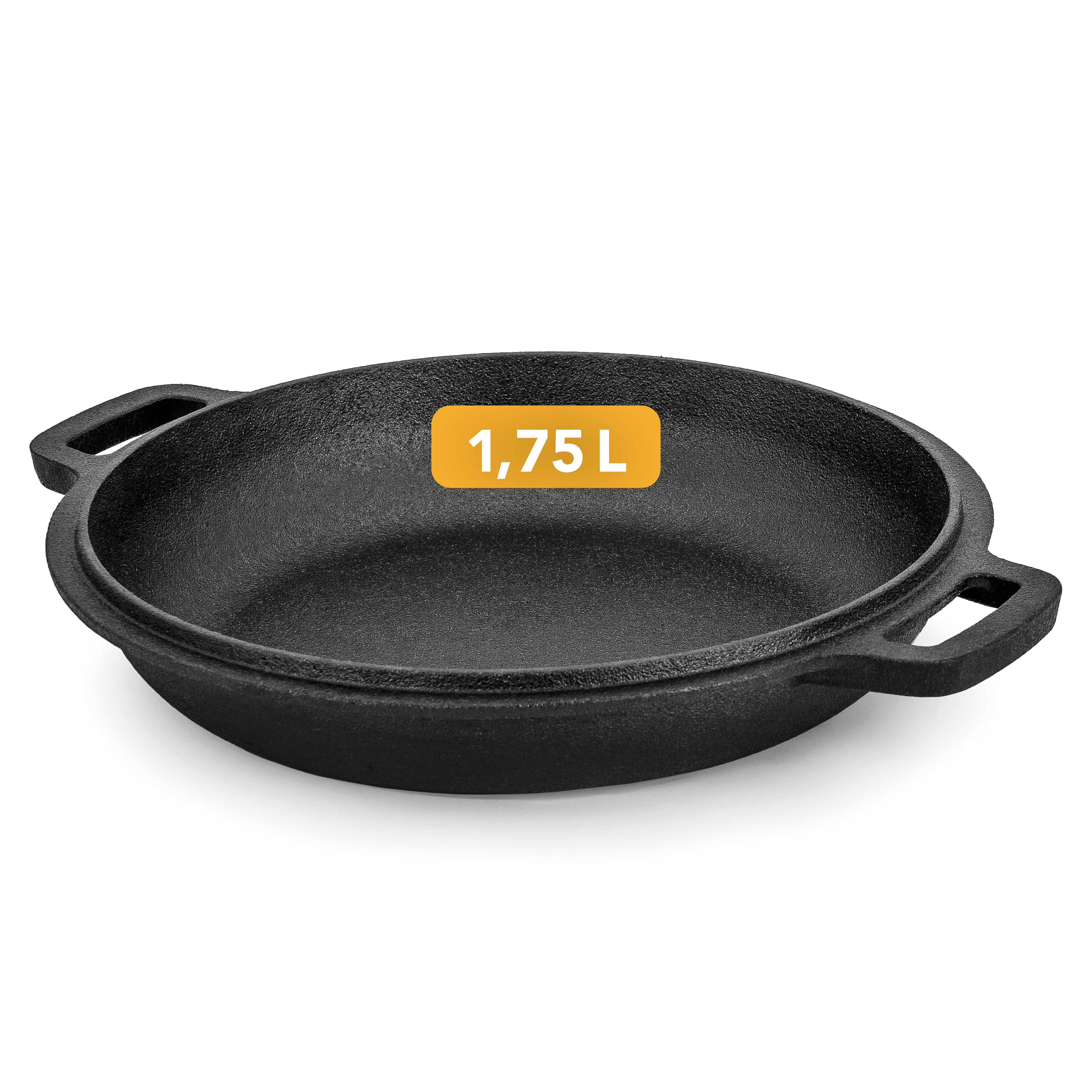2-in-1 Gusseisen Brotbacktopf 4,7l mit Deckel und Gärkorb