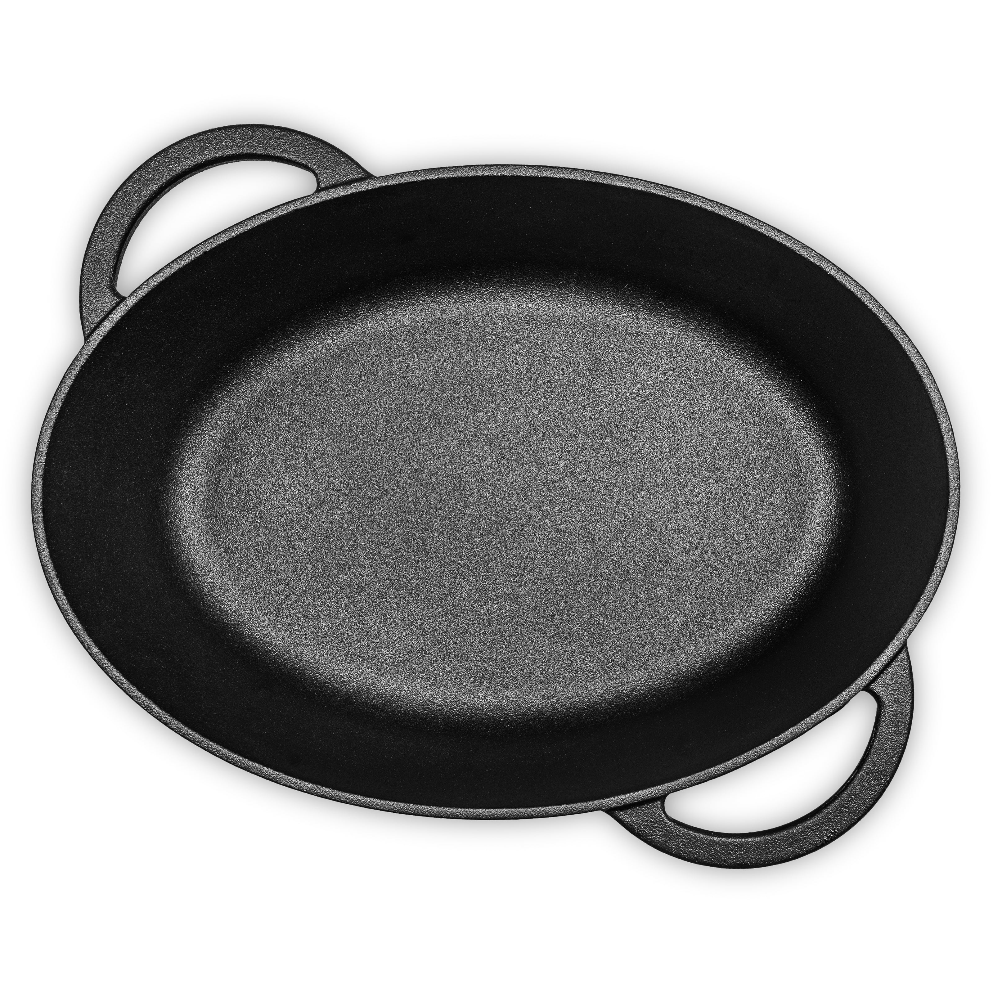 2in1 Gusseisen Bräter 6,0l mit Deckel inkl. Gärkorb