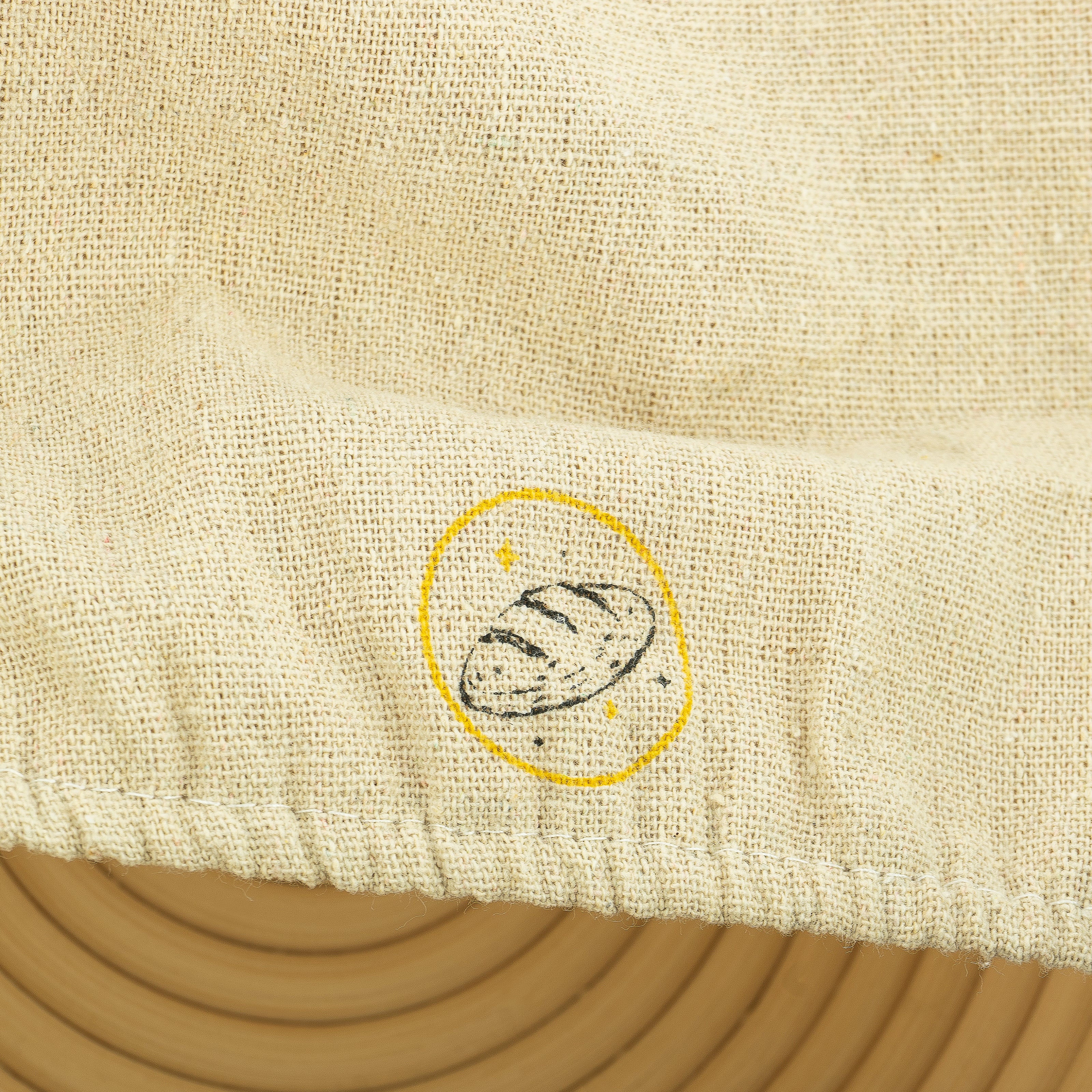 2-in-1 Gusseisen Emaille Brotbacktopf 26cm mit Gärkorb