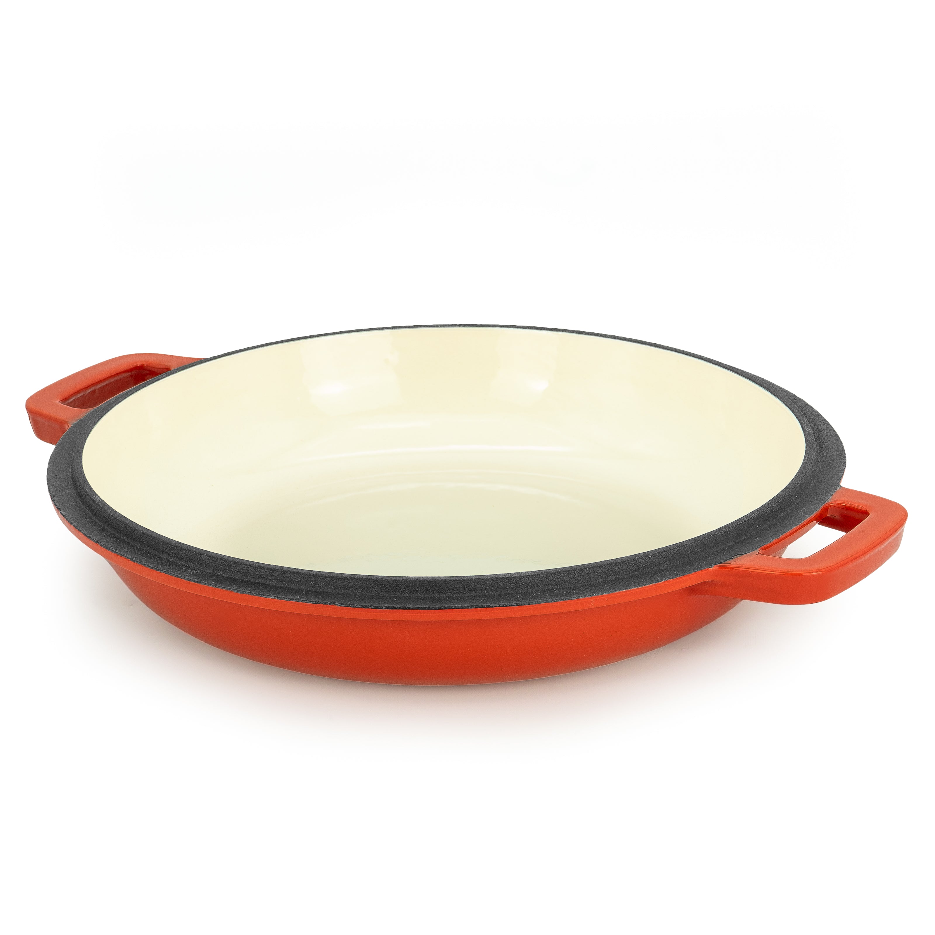 2-in-1 Gusseisen Emaille Brotbacktopf 26cm mit Gärkorb