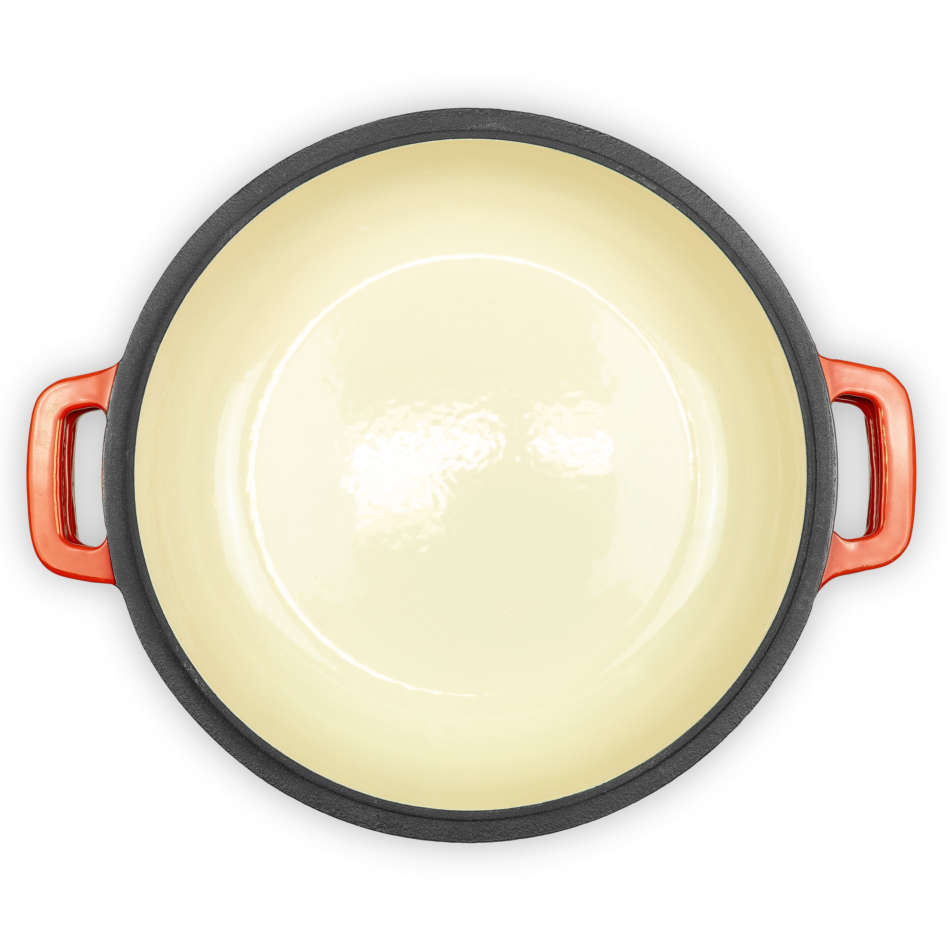 2-in-1 Gusseisen Emaille Brotbacktopf 26cm mit Gärkorb