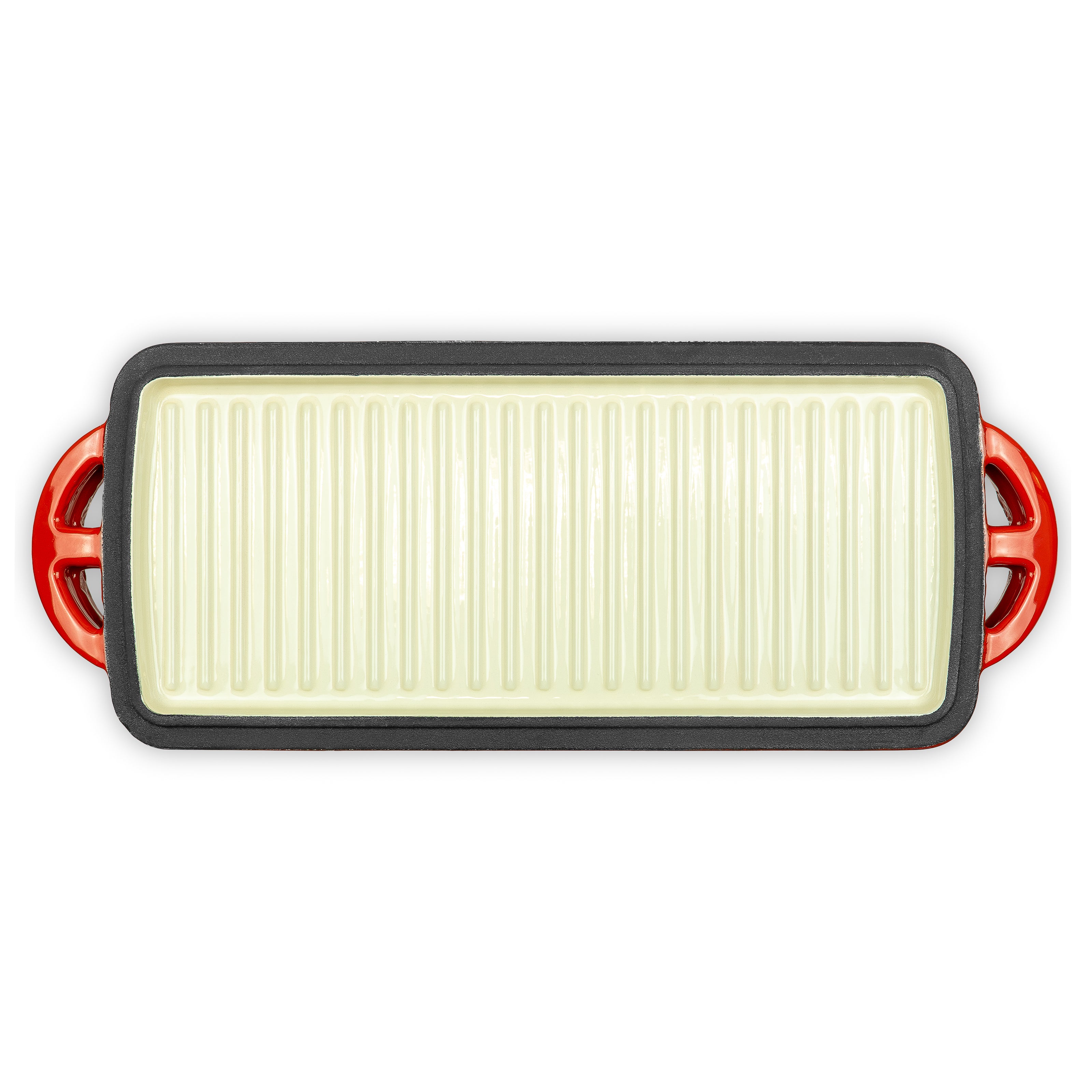 Emaille Brotbackform 28cm mit Deckel und Gärkorb