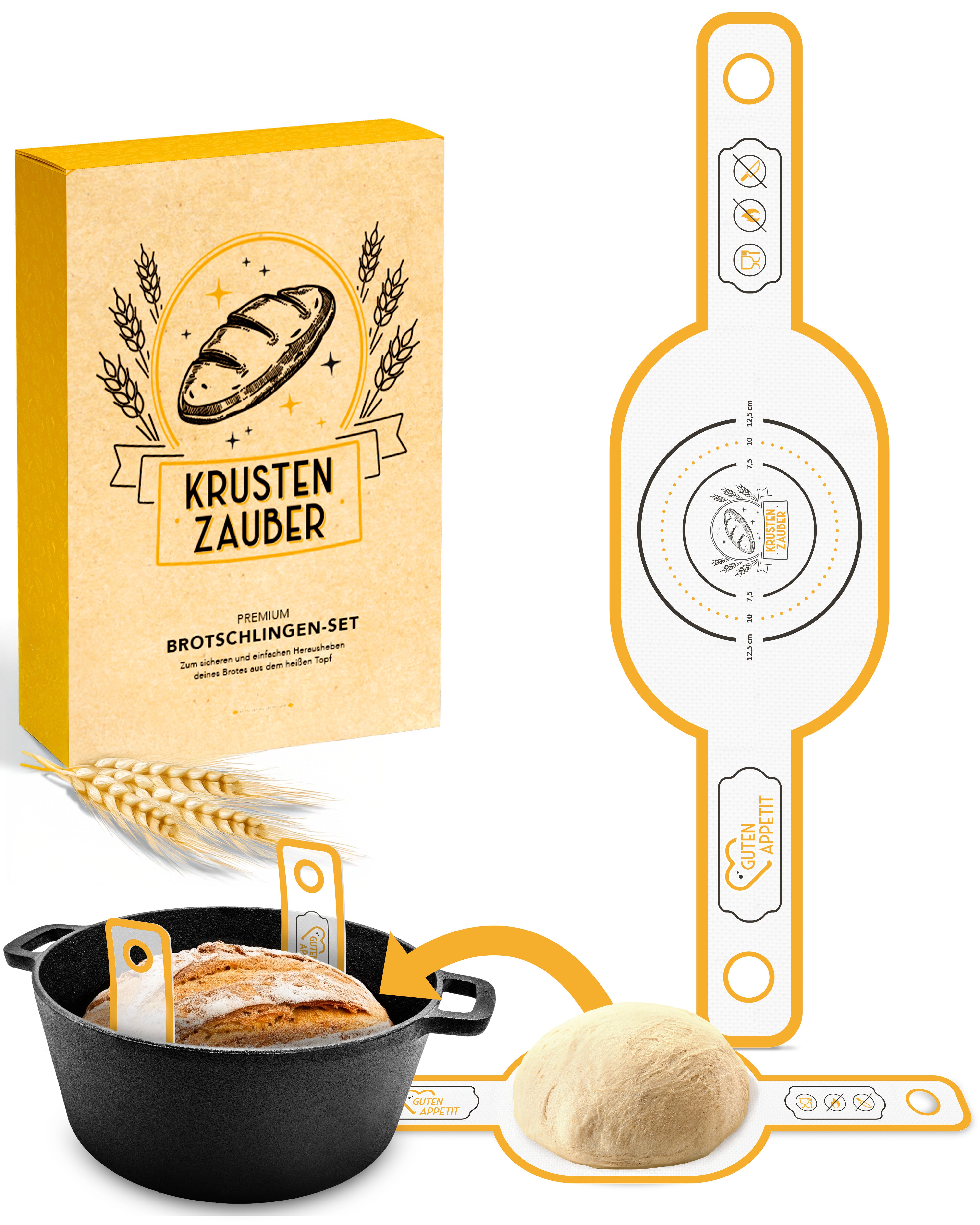 Brotschlingen aus Silikon einzeln oder im Vorteilspack