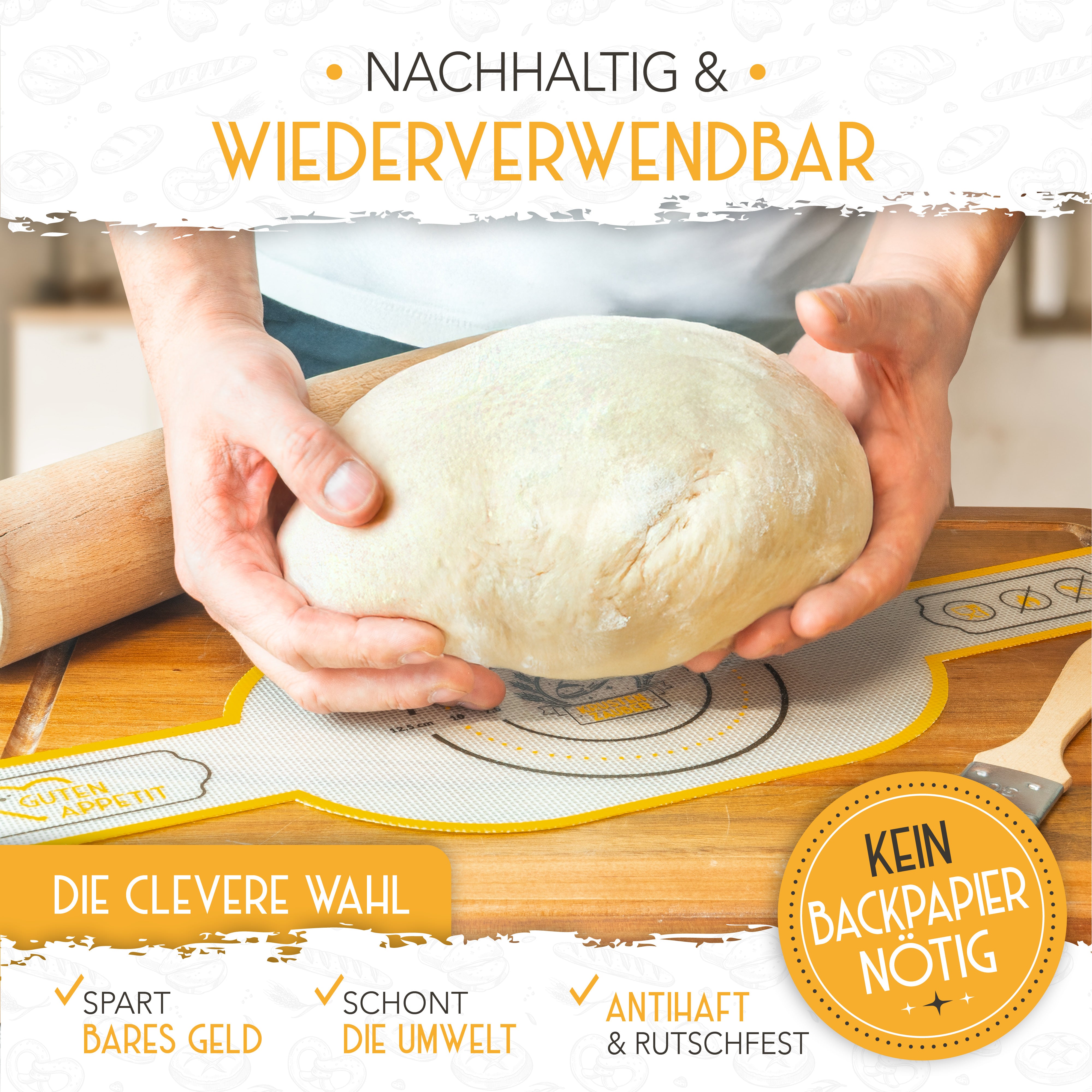 Brotschlingen aus Silikon einzeln oder im Vorteilspack