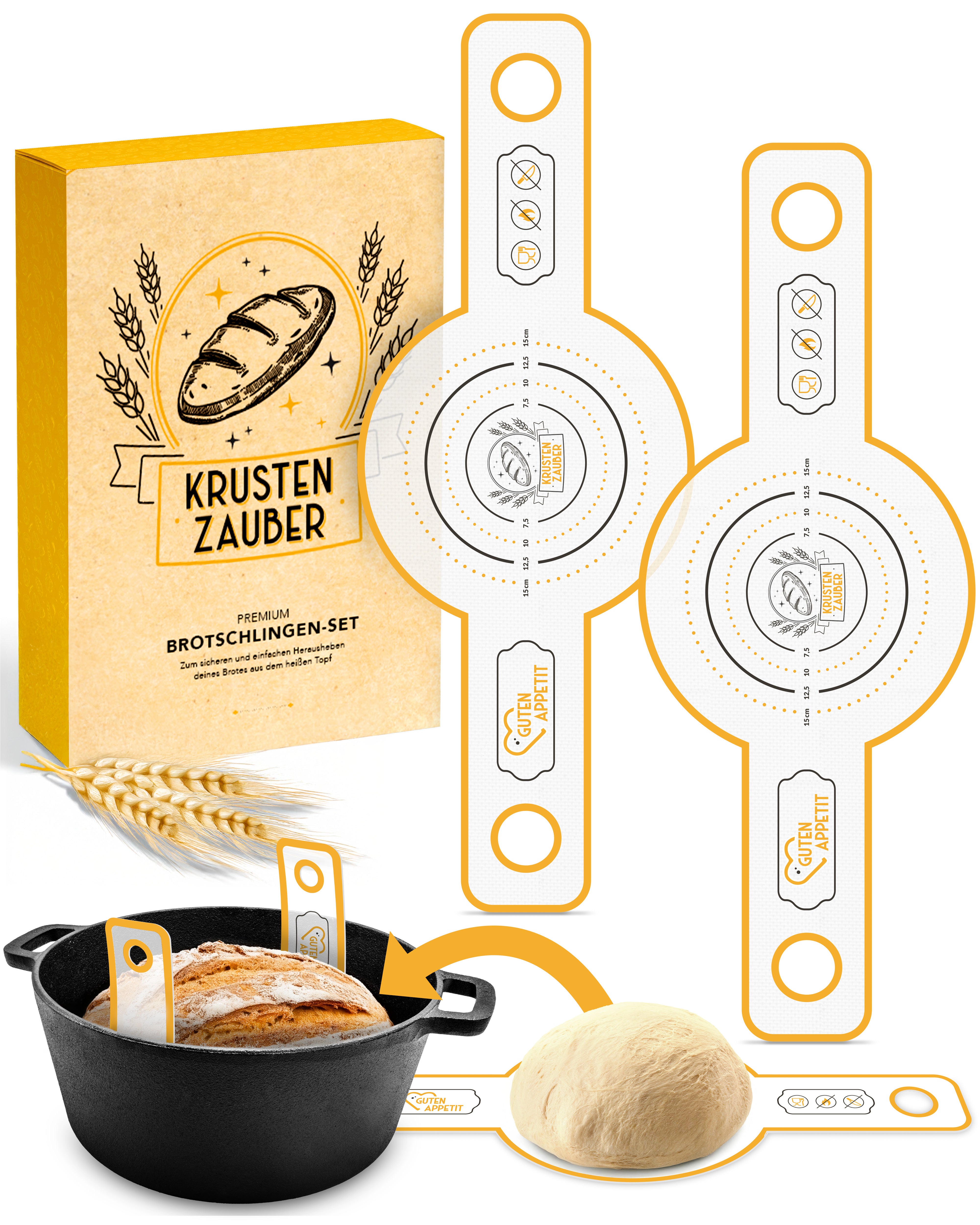 Brotschlingen aus Silikon einzeln oder im Vorteilspack
