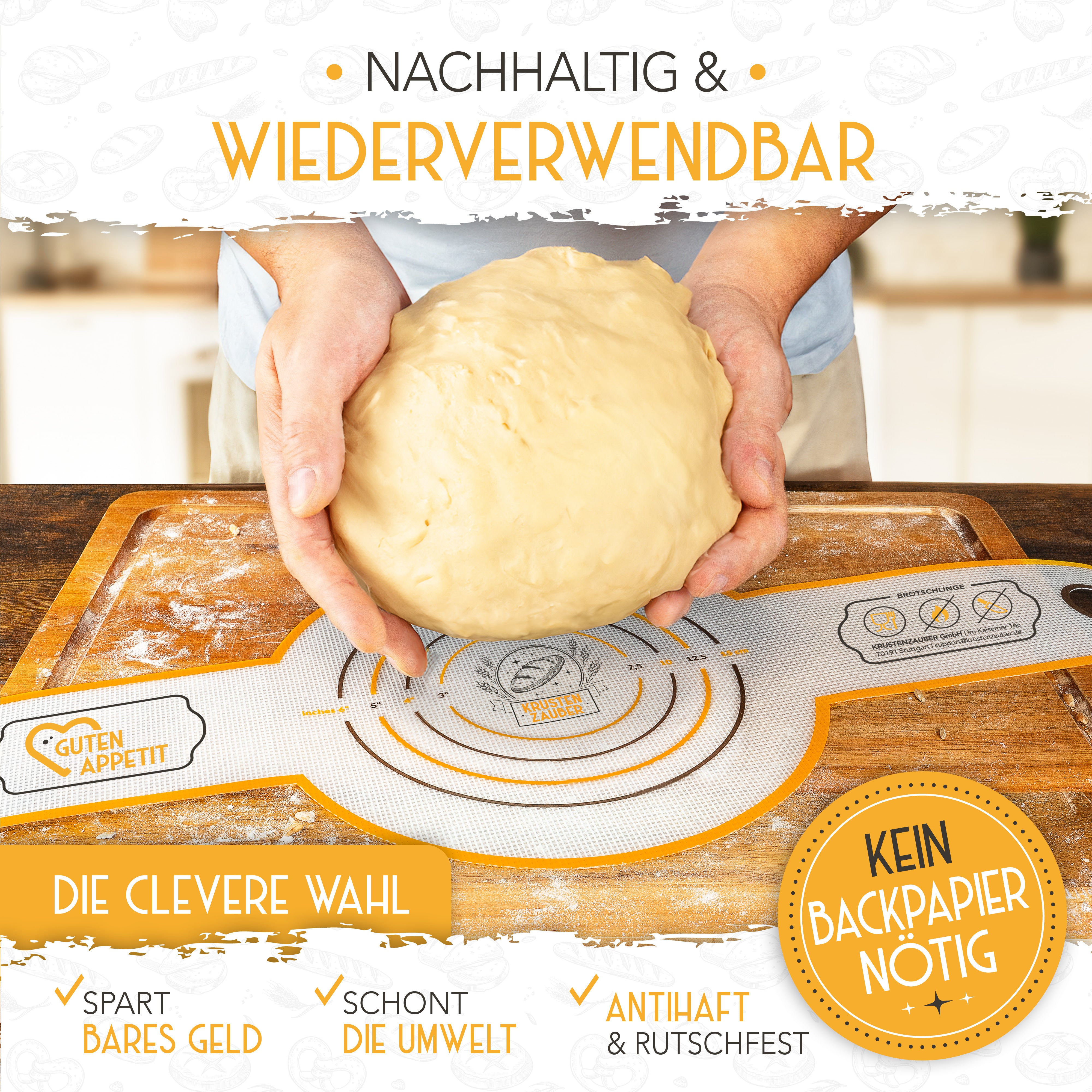 Brotschlingen aus Silikon einzeln oder im Vorteilspack