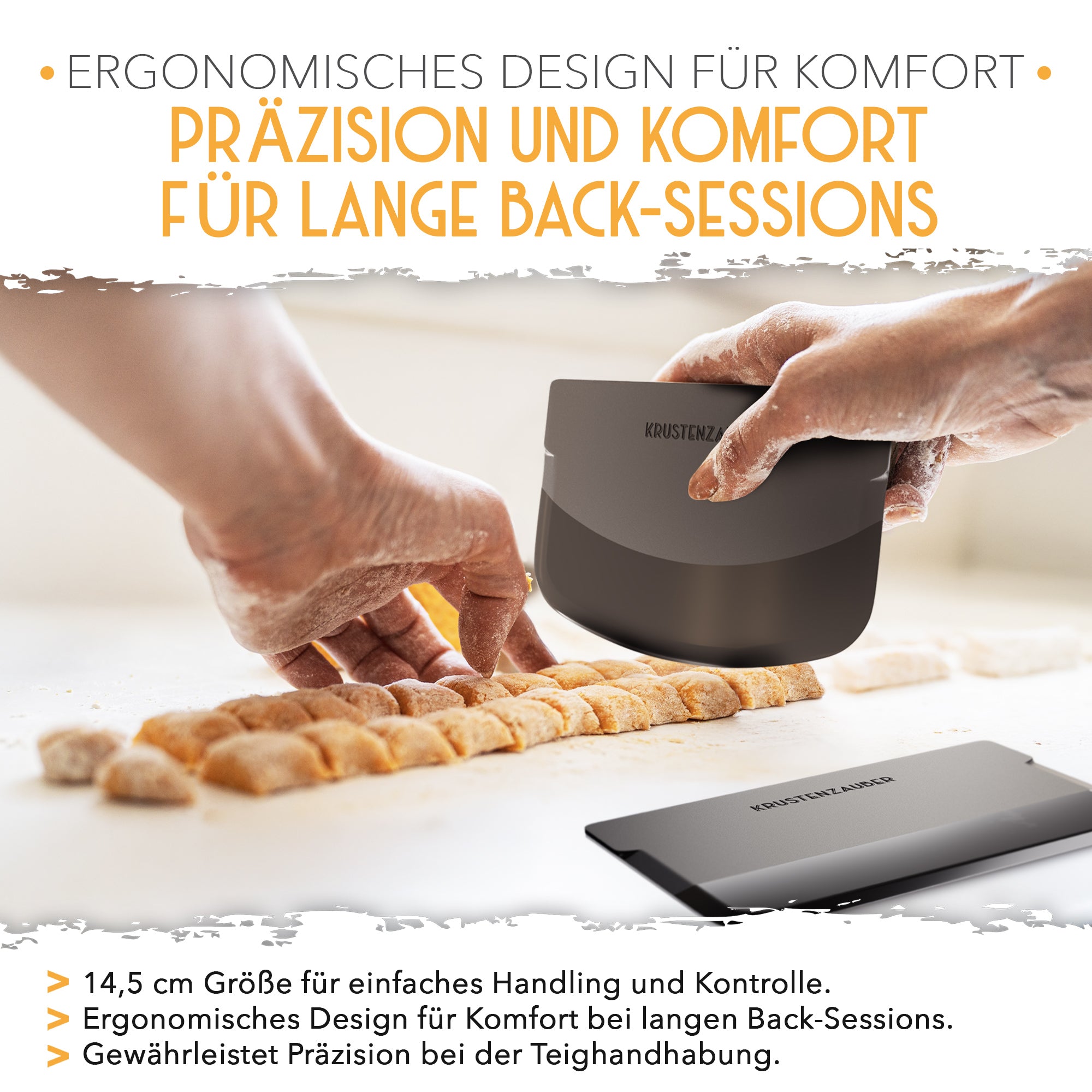 2er Set Teigschaber