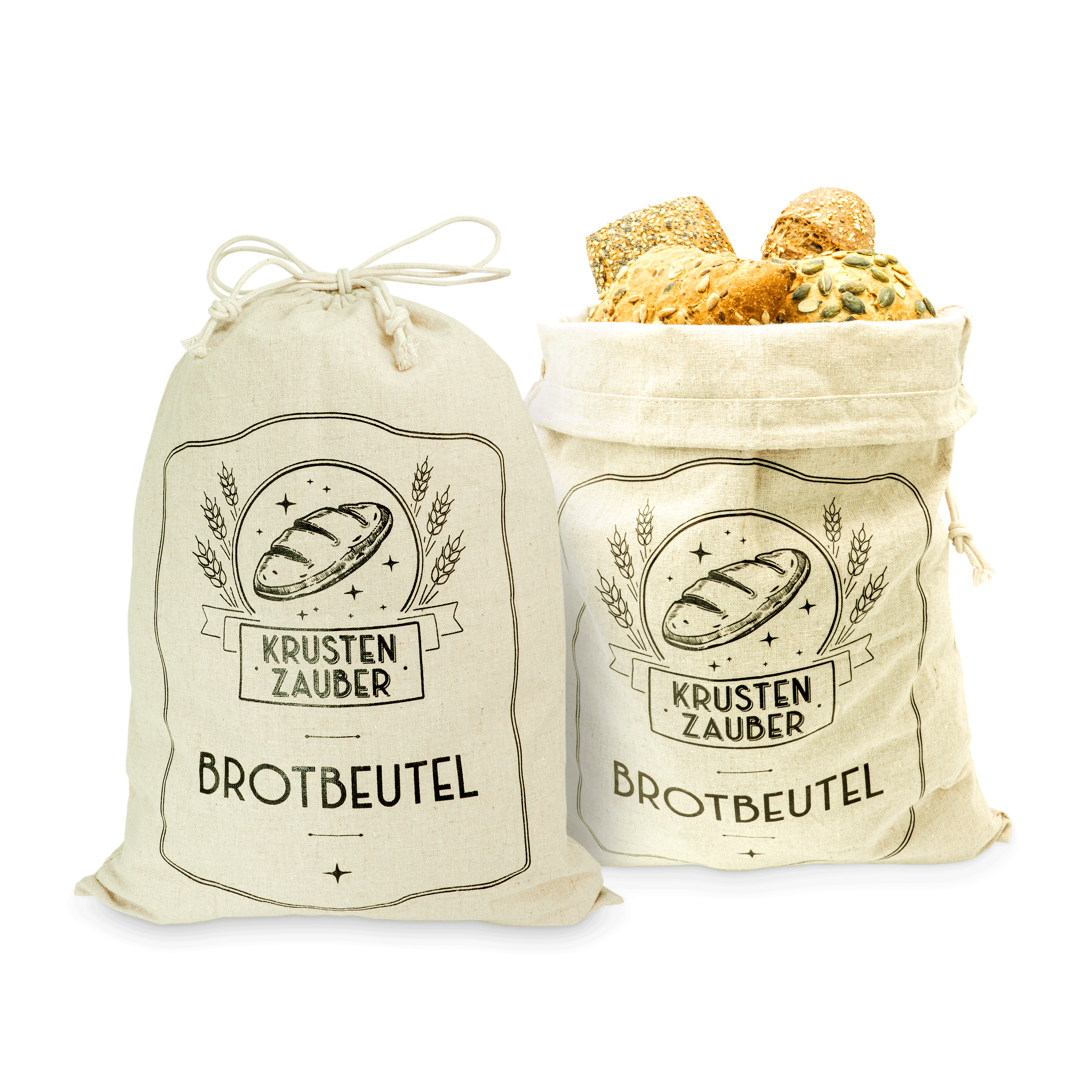 Brotbeutel Set 40x30cm